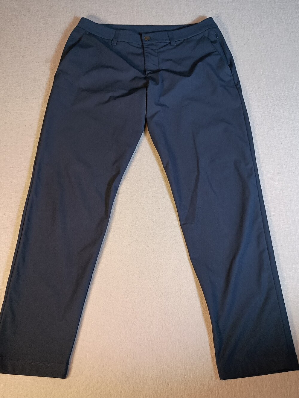 Lululemon ABC Slim-Fit Warpstreme 4 Way Stretch Navy Tapered Men's 32x29 Pants